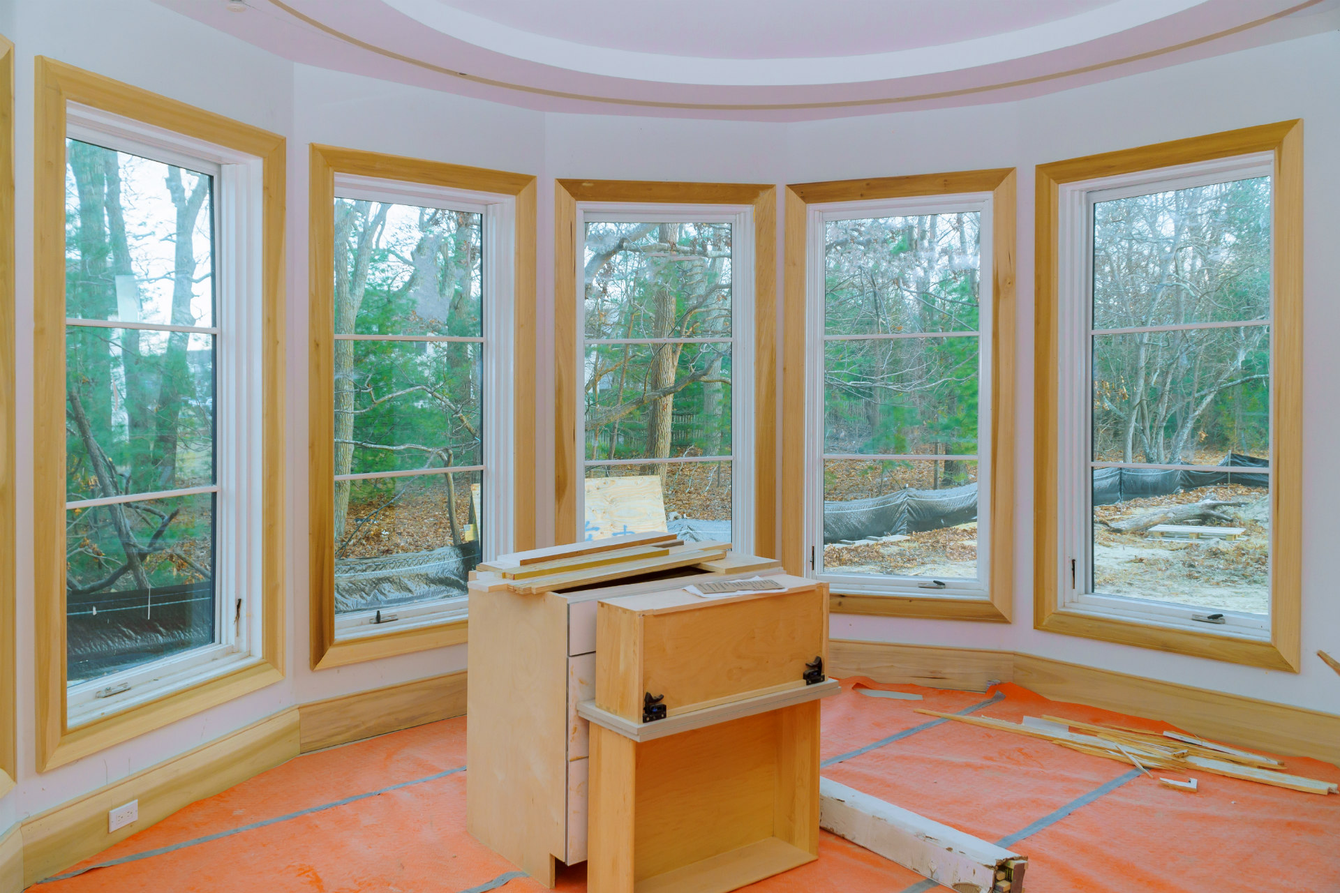 Doors windows flooring siding installation by GrovePro Contracting in Michigan