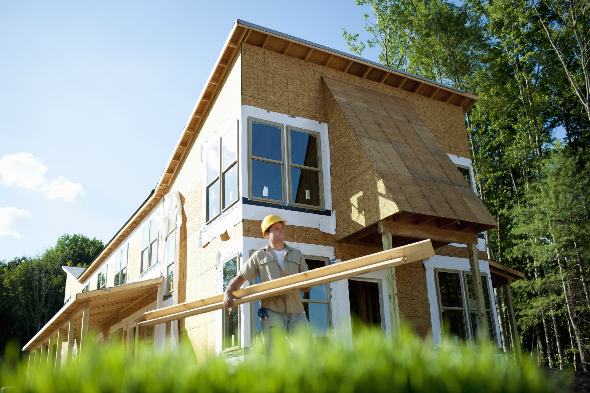Residential construction project in Sault Ste. Marie Michigan by GrovePro Contracting