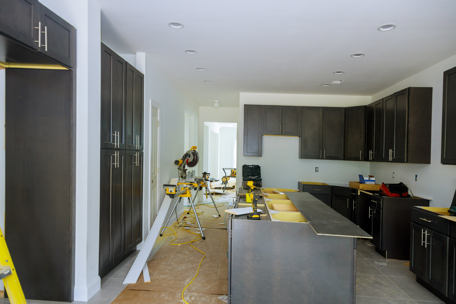 Kitchen and home renovation project completed by GrovePro Contracting