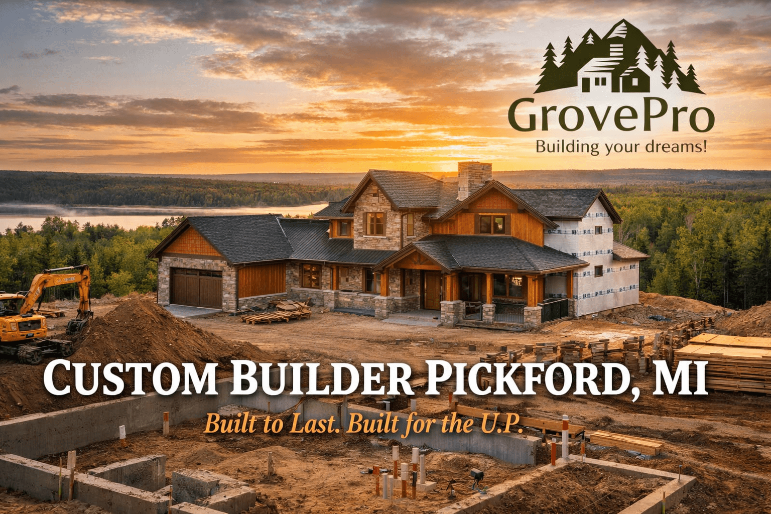 Custom Builder Pickford MI - GrovePro Contracting